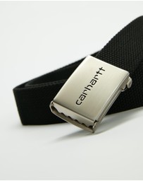 Carhartt WIP - Clip Belt Chrome