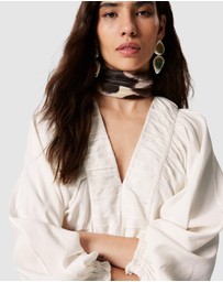 & Other Stories - Smocked Puff-Sleeve Blouse