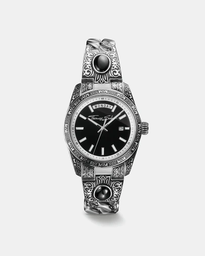 THOMAS SABO - Women's Western-Style Watch with Onyx, Stainless Steel