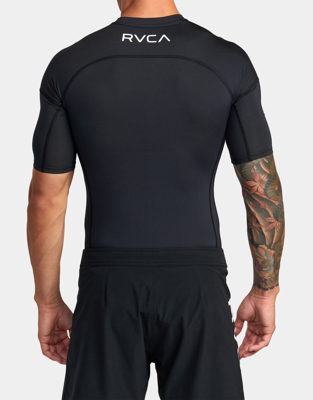 RVCA - Mens Sport Short Sleeve Rash Vest