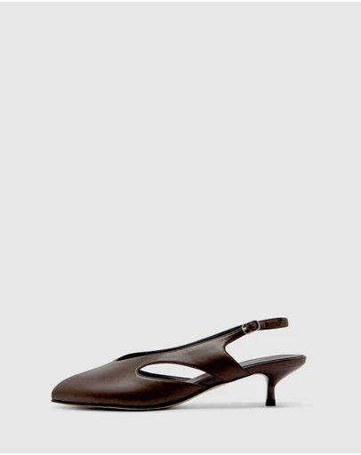 Brie Leon - Sadie Peep Toe Heel