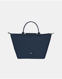 Longchamp - Le Pliage Green Canvas Handbag - Medium