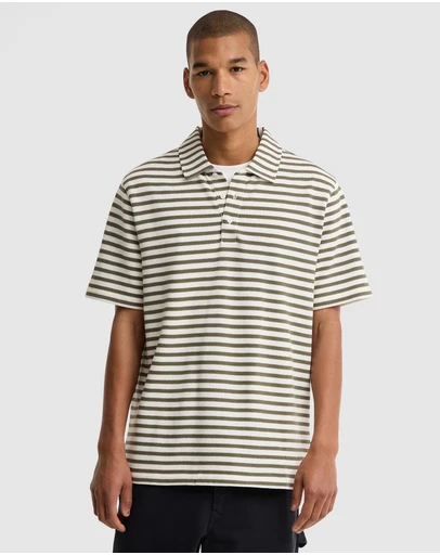 Barbour - Farlam Striped Tailored Polo Shirt
