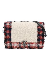 Pre-Loved by Azura Reborn - Pre-Loved CC Tweed and Shearling Single Flap