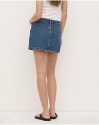 Assembly Label - Callista Denim Mini Skirt