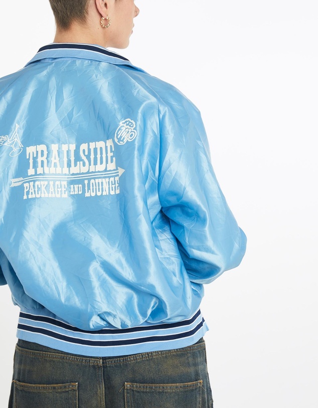 Vintage by The Real Deal - Pre Loved - Vintage 80s Satin Bomber Jacket