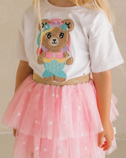 Huxbaby - Magical Mer-Hux Drop Shoulder Tee - ICONIC EXCLUSIVE - Babies-Kids