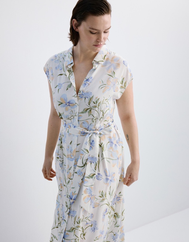 M.N.G - Flowy Flower Printed Dress