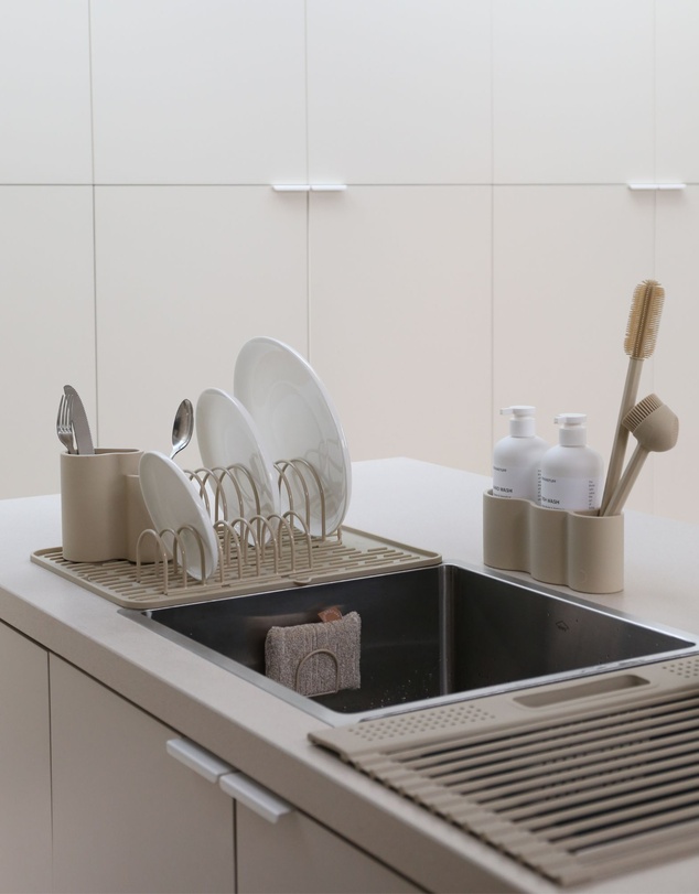 DESIGNSTUFF - VANA Dish Brush, Silicone