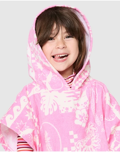 Rip Curl - Mixed Snap Hooded Towel - Kids-Teens
