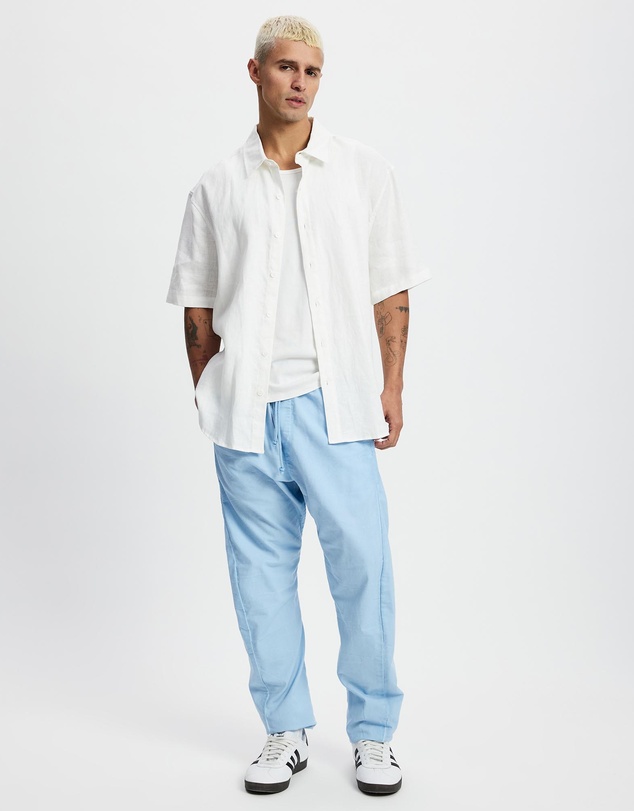 Surrounded By Ghosts - The Vanadium Linen Drawstring Pants