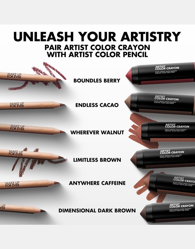MAKE UP FOR EVER - Artist Color Crayon Waterproof Multi-Use Stick - Cheeky Fuchsia 