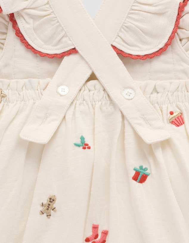 Purebaby - Christmas Dress -Kids-Babies