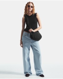 COS - Crossbody Saddle Bag- Nylon
