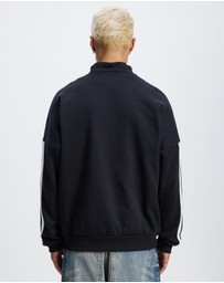 adidas Sportswear - House Of Tiro Fleece Half Zip Track Top