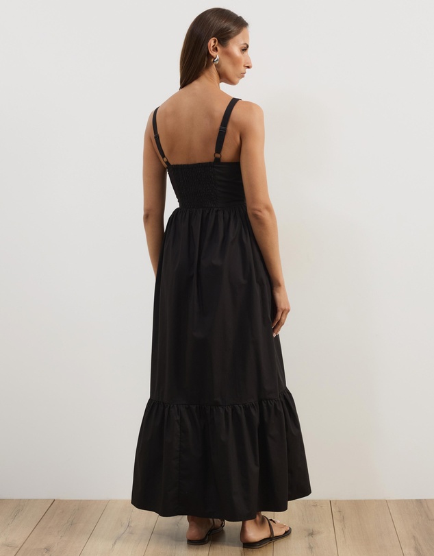 Atmos&Here - Andy Cotton Poplin Midi Dress