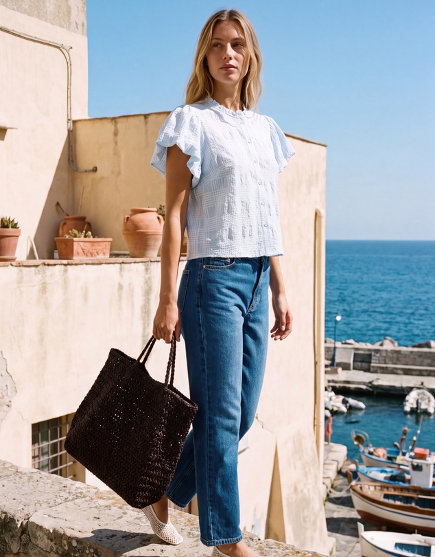 The Fated - Ellie Slim Cropped Jeans