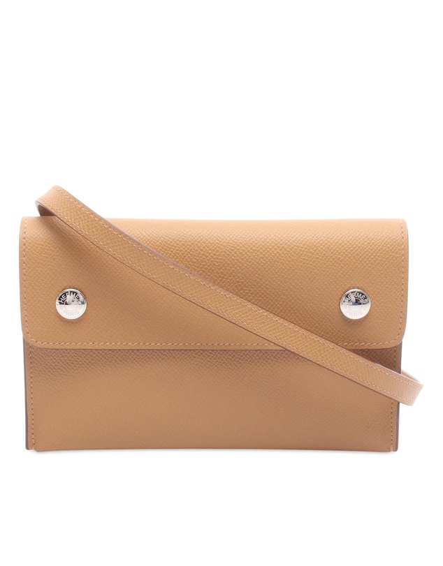 Pre-Loved by Azura Reborn - Pre-Loved Epsom Hermesnap Wallet On Strap