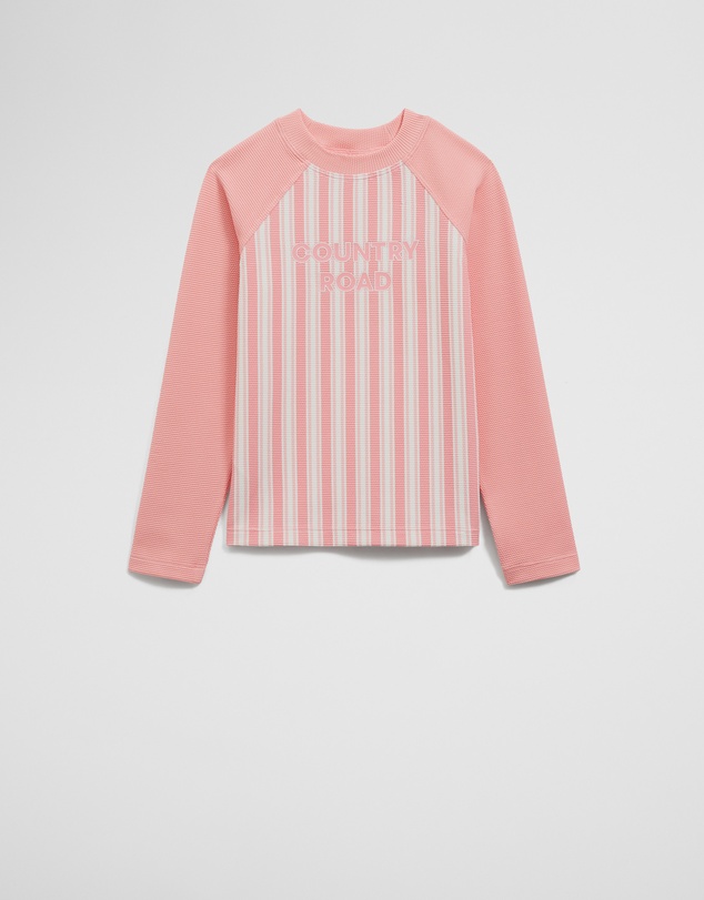 Country Road - Stripe Logo Rash Vest