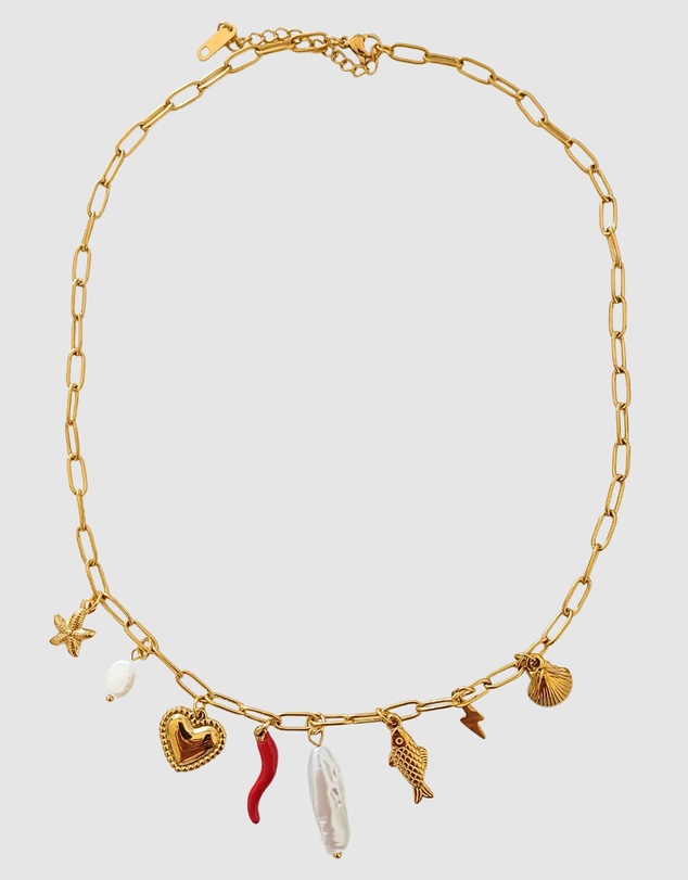Miz Casa and Co - Sabina Charm Necklace