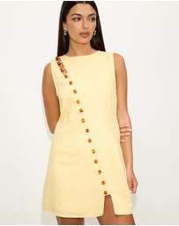 Dazie - Beach Baby Beaded Mini Dress
