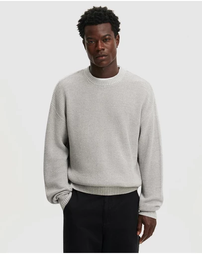 Cotton On - Box Fit Crew Knit