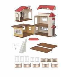 Sylvanian Families - Red Roof Country Home with Attic