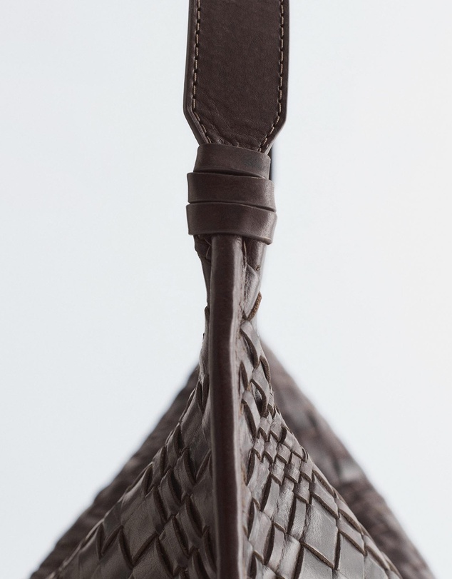 & Other Stories - Interwoven Leather Tote Bag