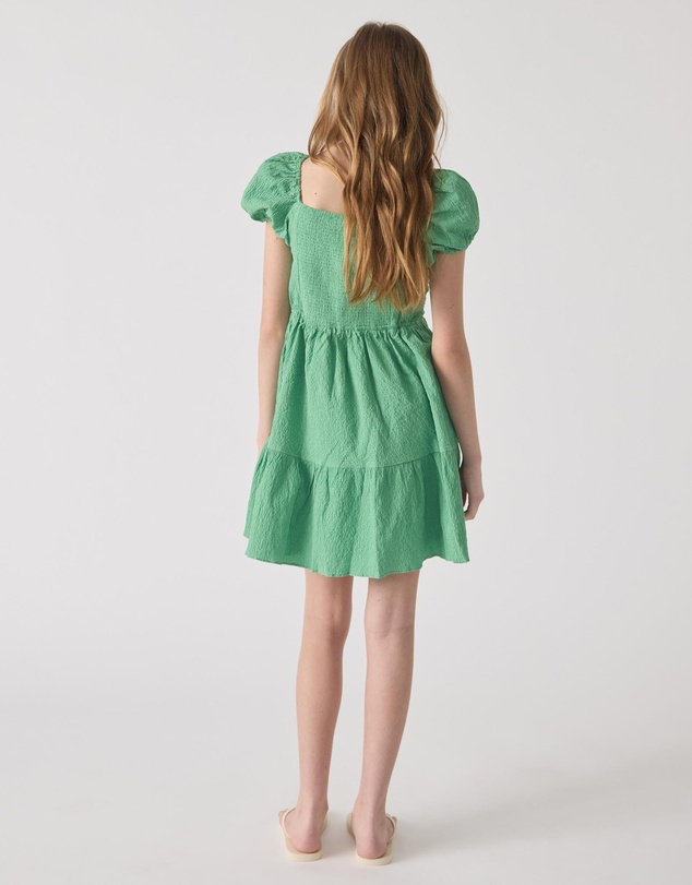 Decjuba Kids - Evie Textured Mini Dress - Kids-Teens