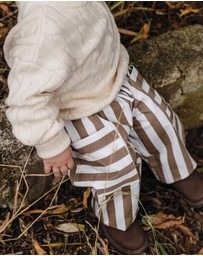 Kynd Baby - Stripe Pant in Brown Stripe