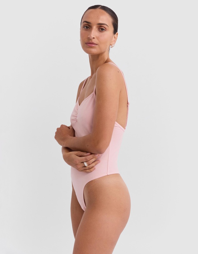 Pinky & Kamal - Ruched Leotard