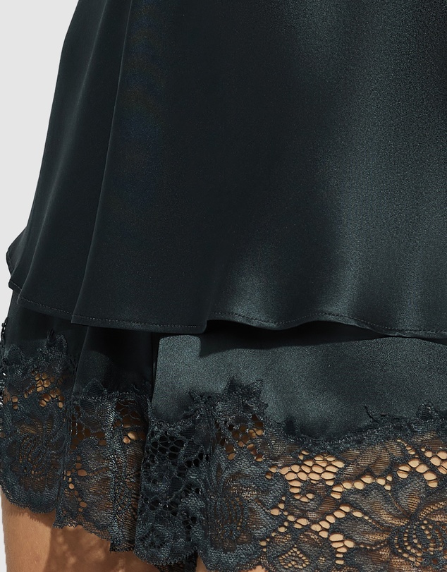 GINIA - Silk Lace Shorts
