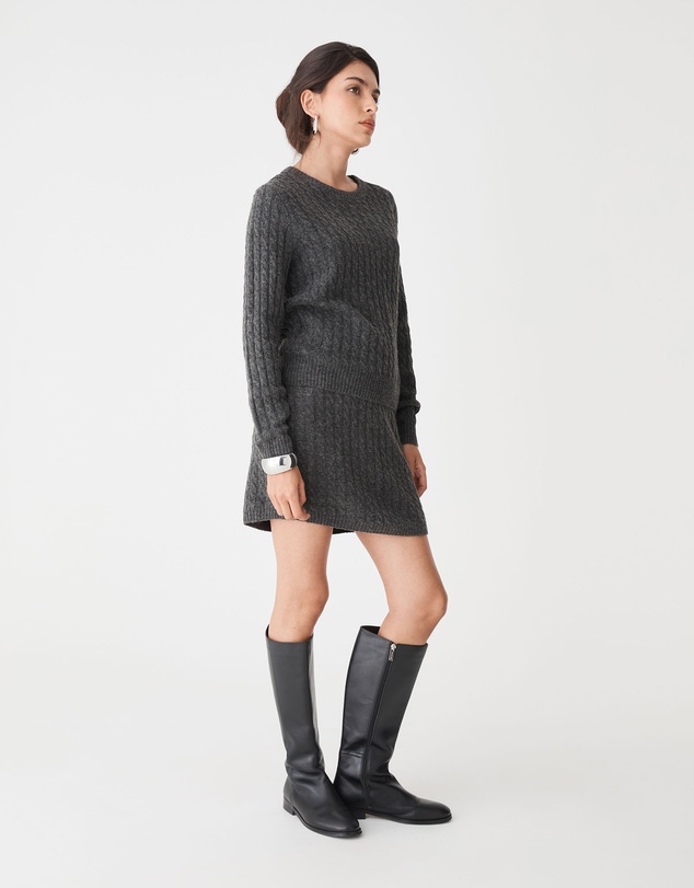 Forcast - Andie Cable Knit Jumper
