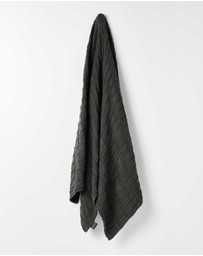 Aura Home - Basket Weave Throw