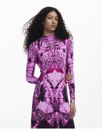 Desigual - Butterfly midi dress