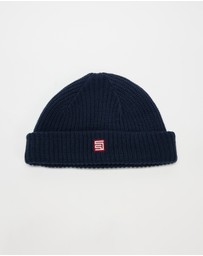 S Double - Red Cube Low Beanie