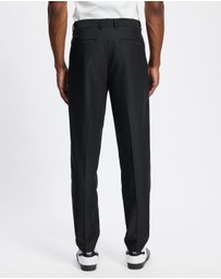 Staple Superior - Tailored Straight Fit Trousers