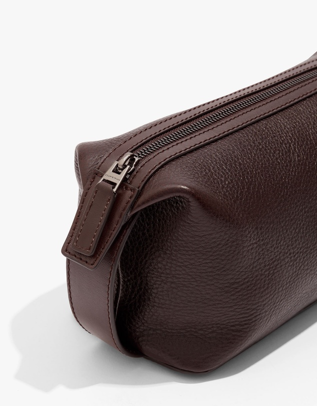 Country Road - Small Leather Wash Bag