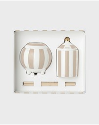 Moss St Fragrances - Patchouli, Pear & Oud Mini Candle & Diffuser Gift Set