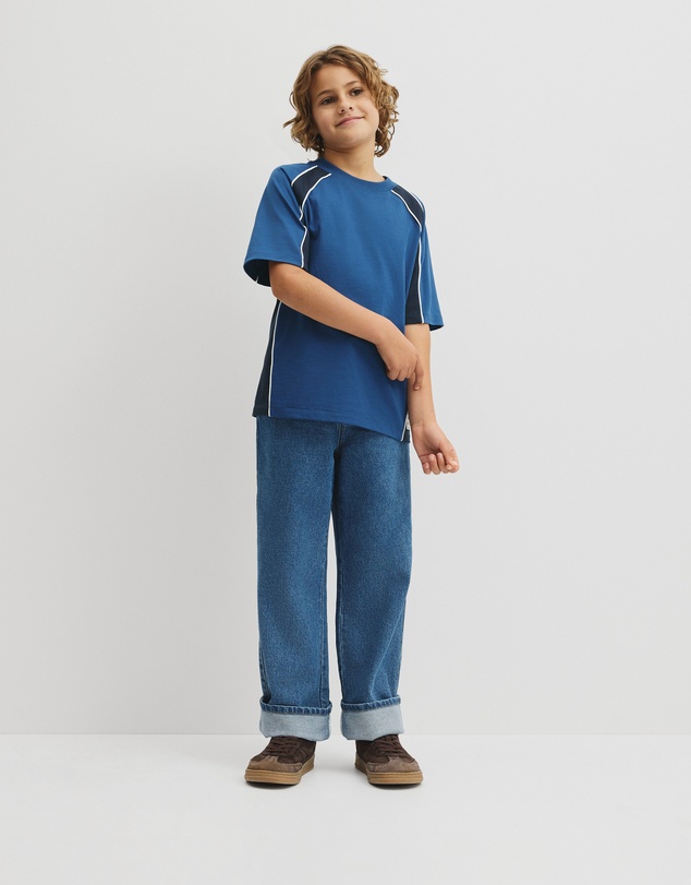 Country Road - Teen Relaxed Fit Spliced T-shirt