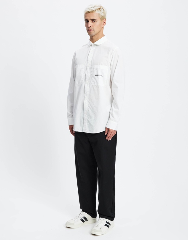 Armani Exchange - Double Pocket Logo LS Shirt