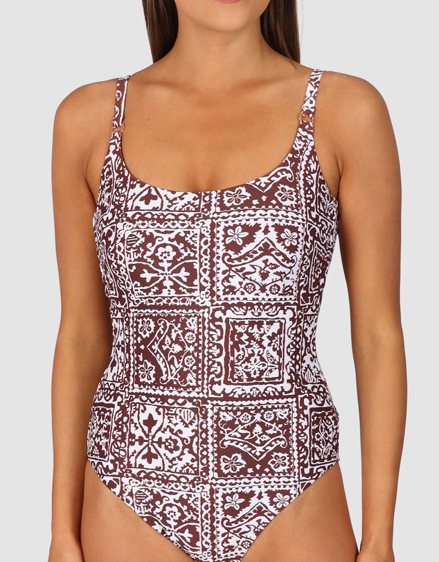 Baku Swimwear - Havana D-E Cup Underwire One Piece Swimsuit
