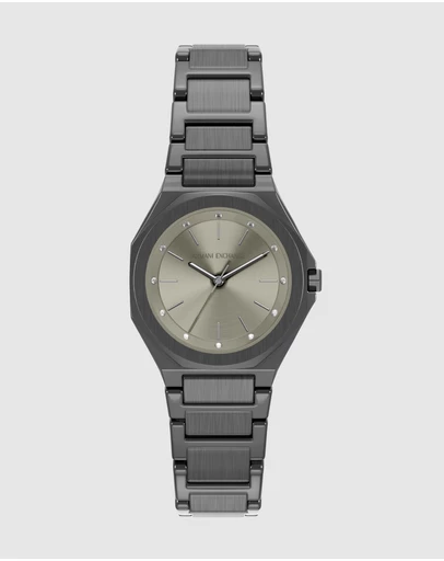 Armani Exchange - Gun-Metal Analogue Watch