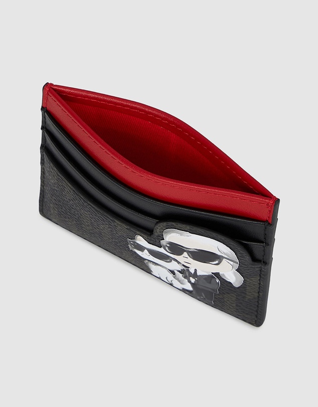 Karl Lagerfeld - Ikon Monogram Card Holder