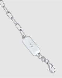 Kuzzoi - ICONIC EXCLUSIVE - Necklace Link Chain Oval Basic Fine in 925 Sterling Silver