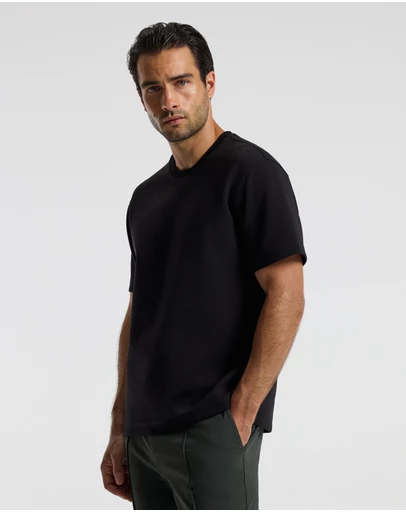 Calibre - Relaxed Double Knit T-shirt Black
