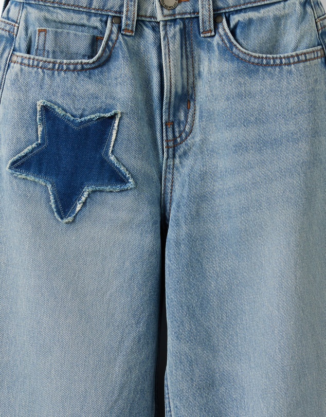 Cotton On Kids - Super Wide Leg Denim Jean