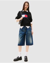 Tommy Jeans - Melange Flag Sweater