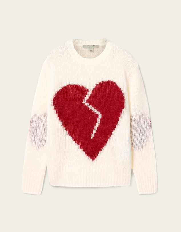 AllSaints - Luvheart Wool-Alpaca Blend Crew