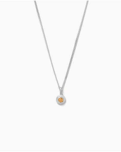 Kirstin Ash - Birthstone Necklace November Citrine